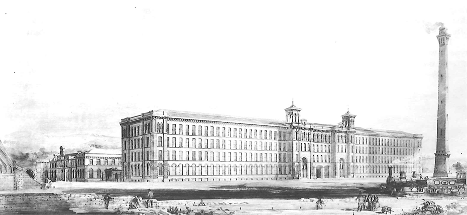Image of Saltaire Mills, Shipley, West Yorkshire